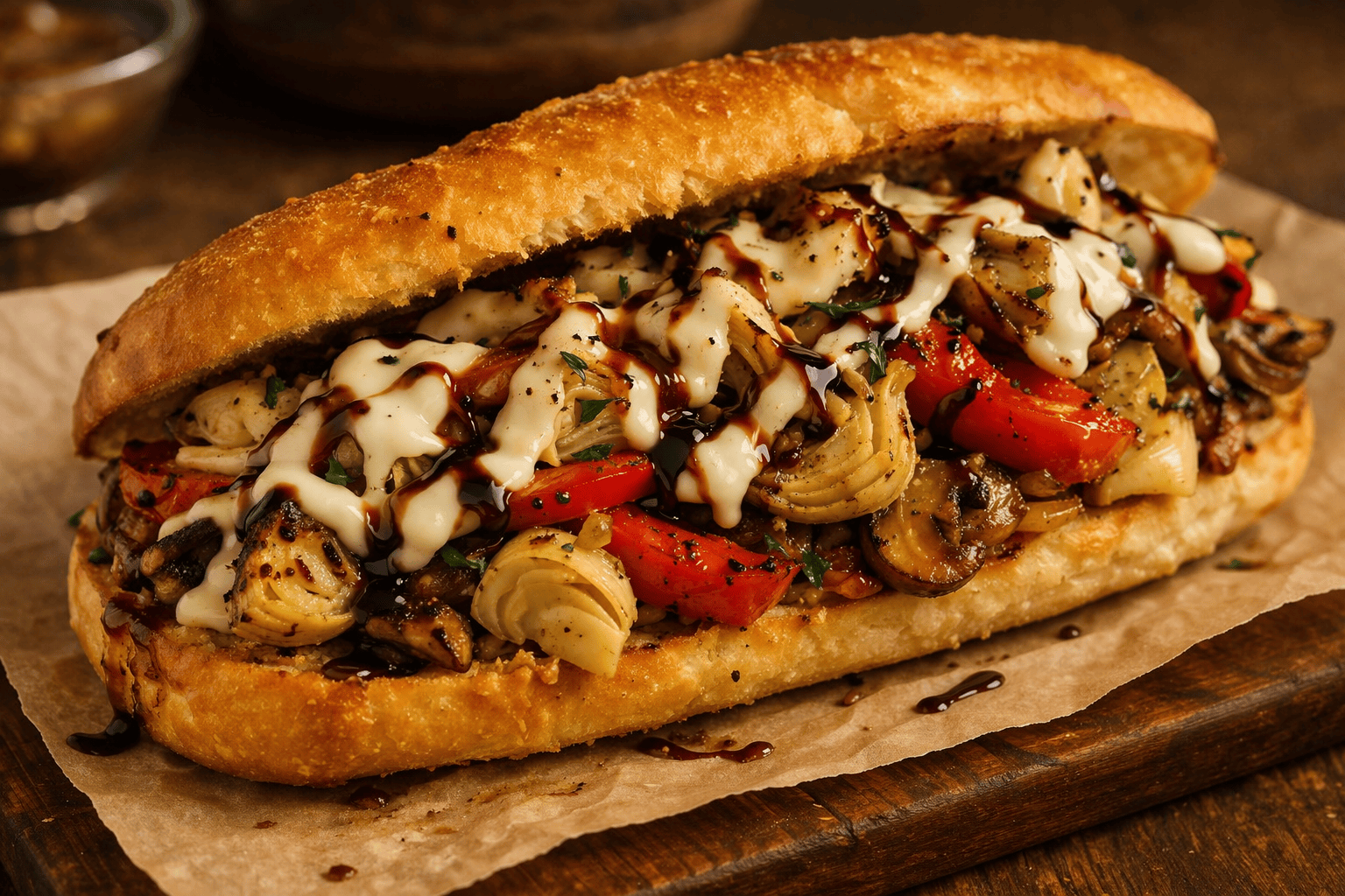 Veggie Philly — coming to Stuart, FL from Papa T's.