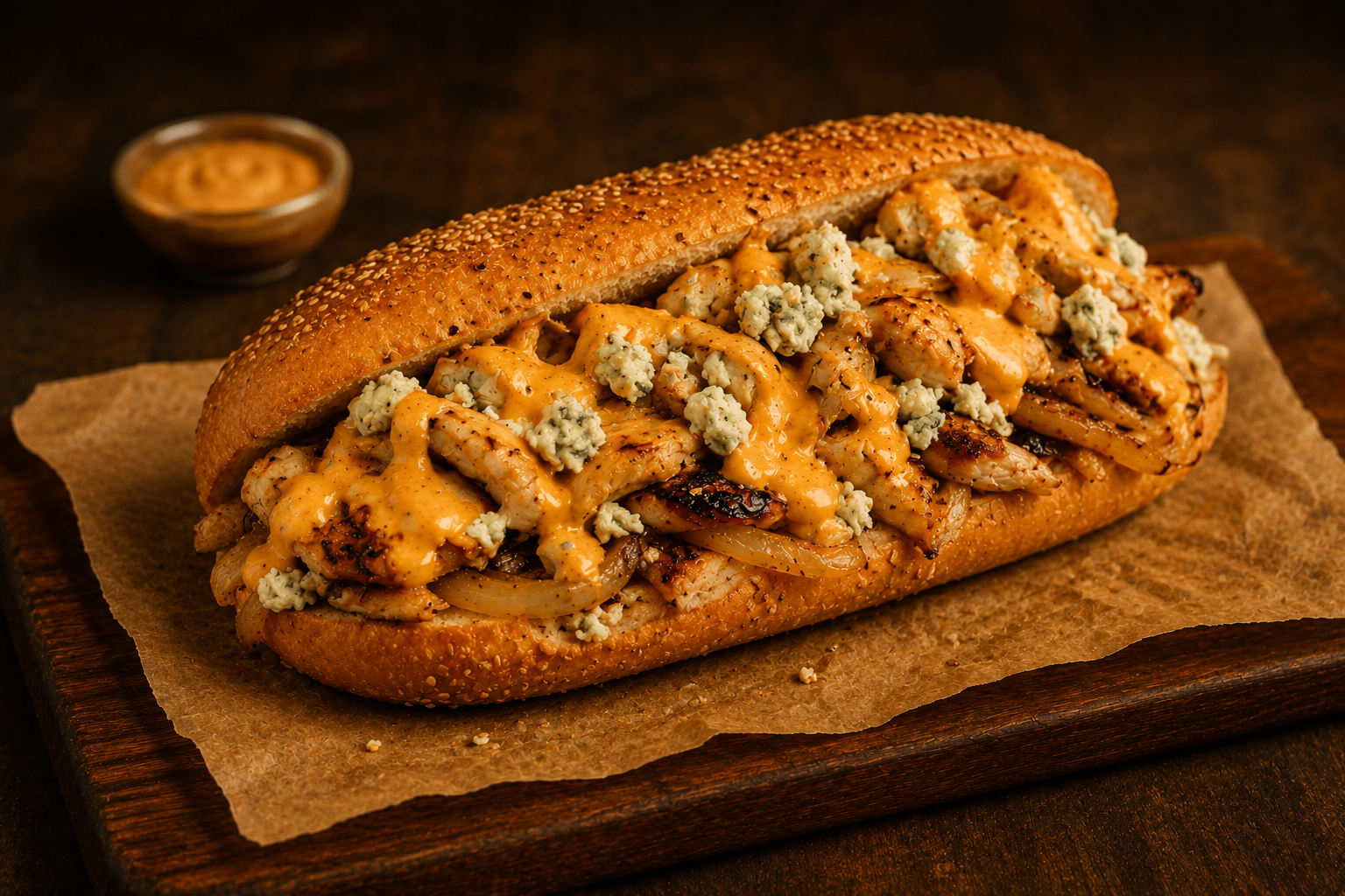 Buffalo Chicken Cheesesteak